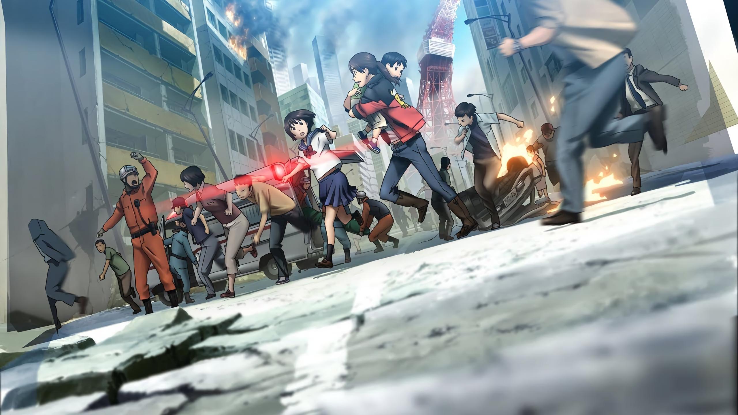 Anime Breakdown Tokyo Magnitude 8.0 เต็มไปด้วยแอคชั่น